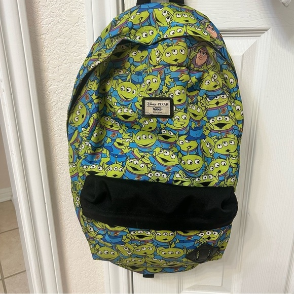 Vans Bags Rare Disney Vans Pixar Toy Story Aliens Backpack Rucksack